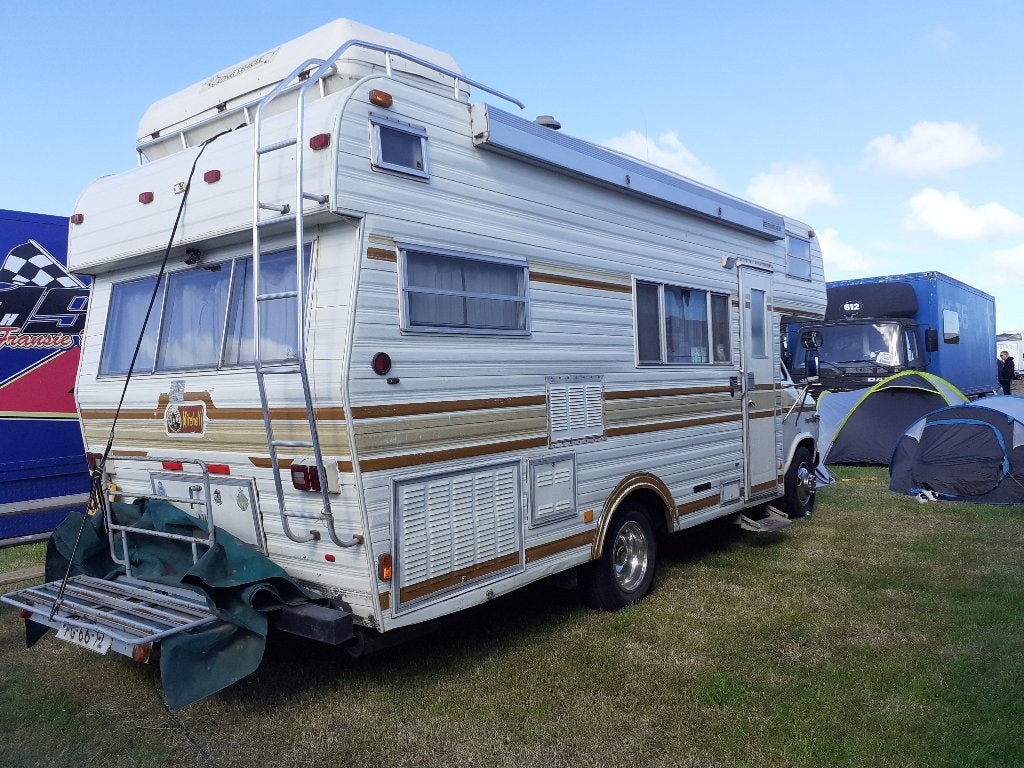 camper chevy Mitchell G30, Caravans en Kamperen, Campers, Chemisch toilet, Buscamper of Camperbus, Ringverwarming, 6 tot 7 meter