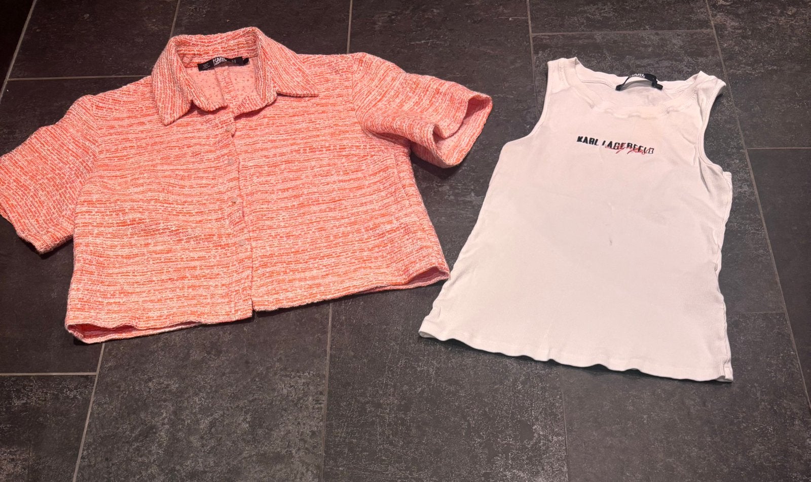 Karl Lagerfeld jasje en topje, Ophalen of Verzenden, E, E, E