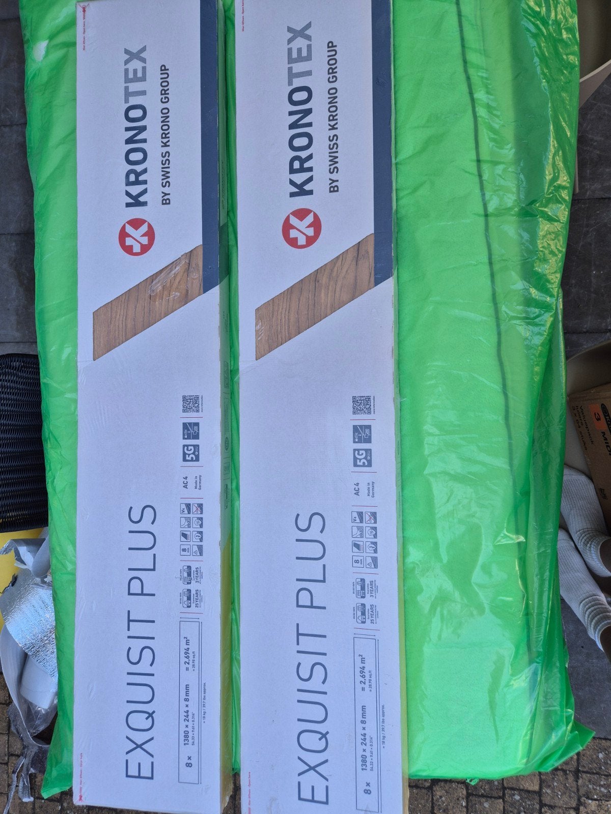 Kronotex Exquisit Plus Laminaat - Eiken Natuur, Ophalen, Nieuw, 5 tot 10 m², 10 tot 30 cm