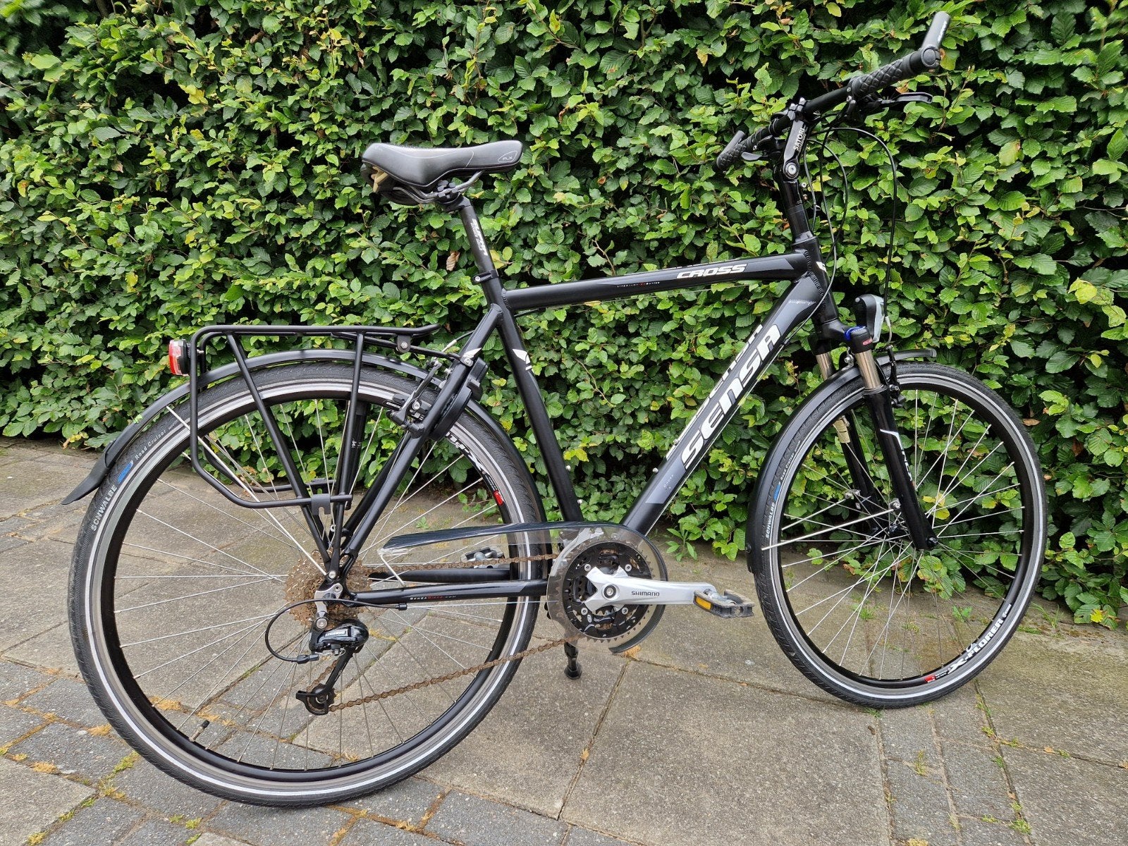Sensa Cross sportieve hybride fiets lichtgewicht!, 28 inch, Vering, Velgrem, Zo goed als nieuw