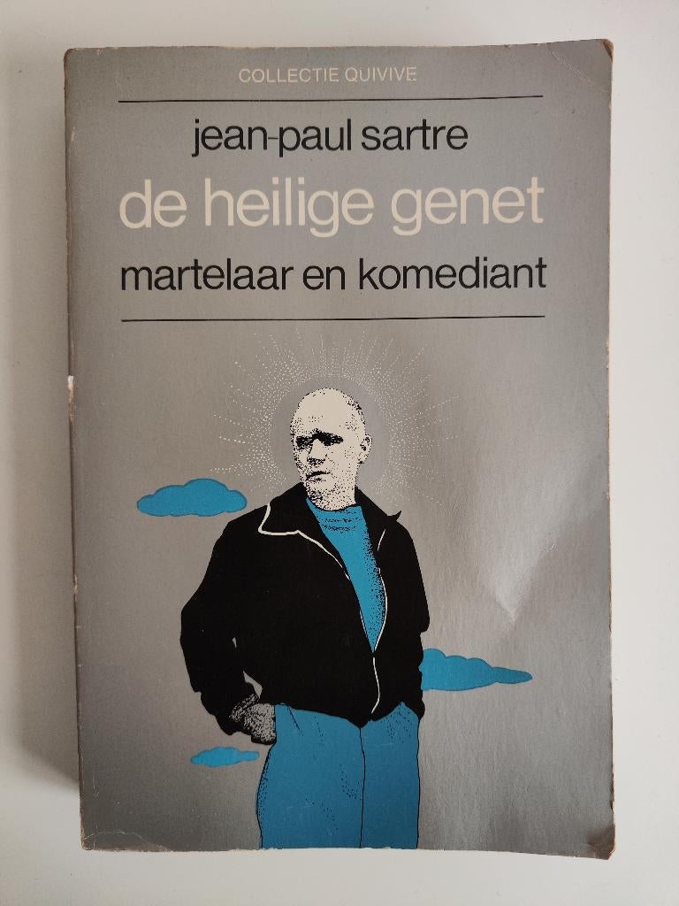 Jean-Paul Sartre - De heilige Genet. Martelaar en komediant, Boeken, Gelezen, Europa overig, Ophalen of Verzenden, Jean-Paul Sartre