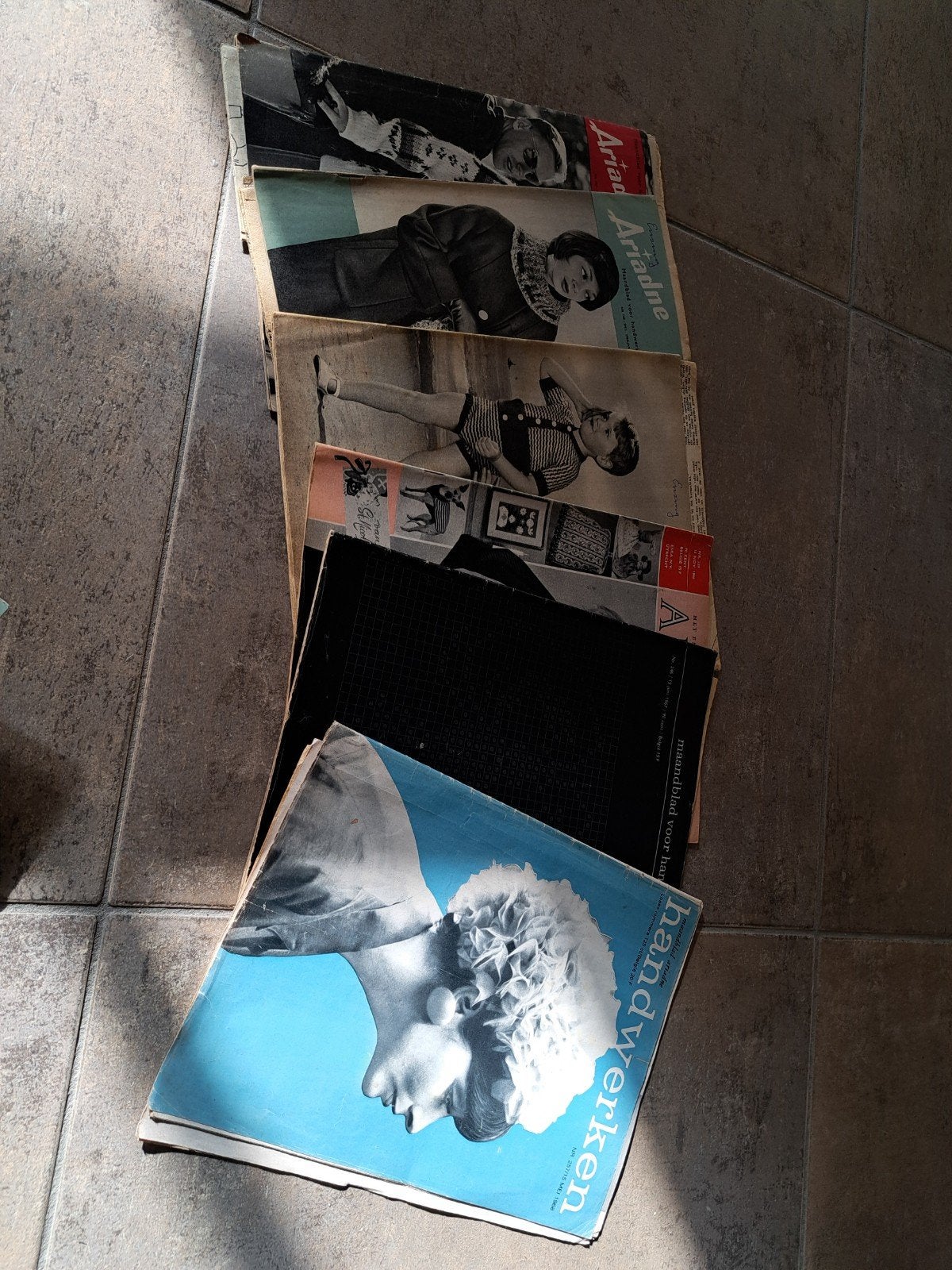 Vintage Ariadne Handwerken Tijdschriften Collectie, Ophalen, Gelezen, Overige typen