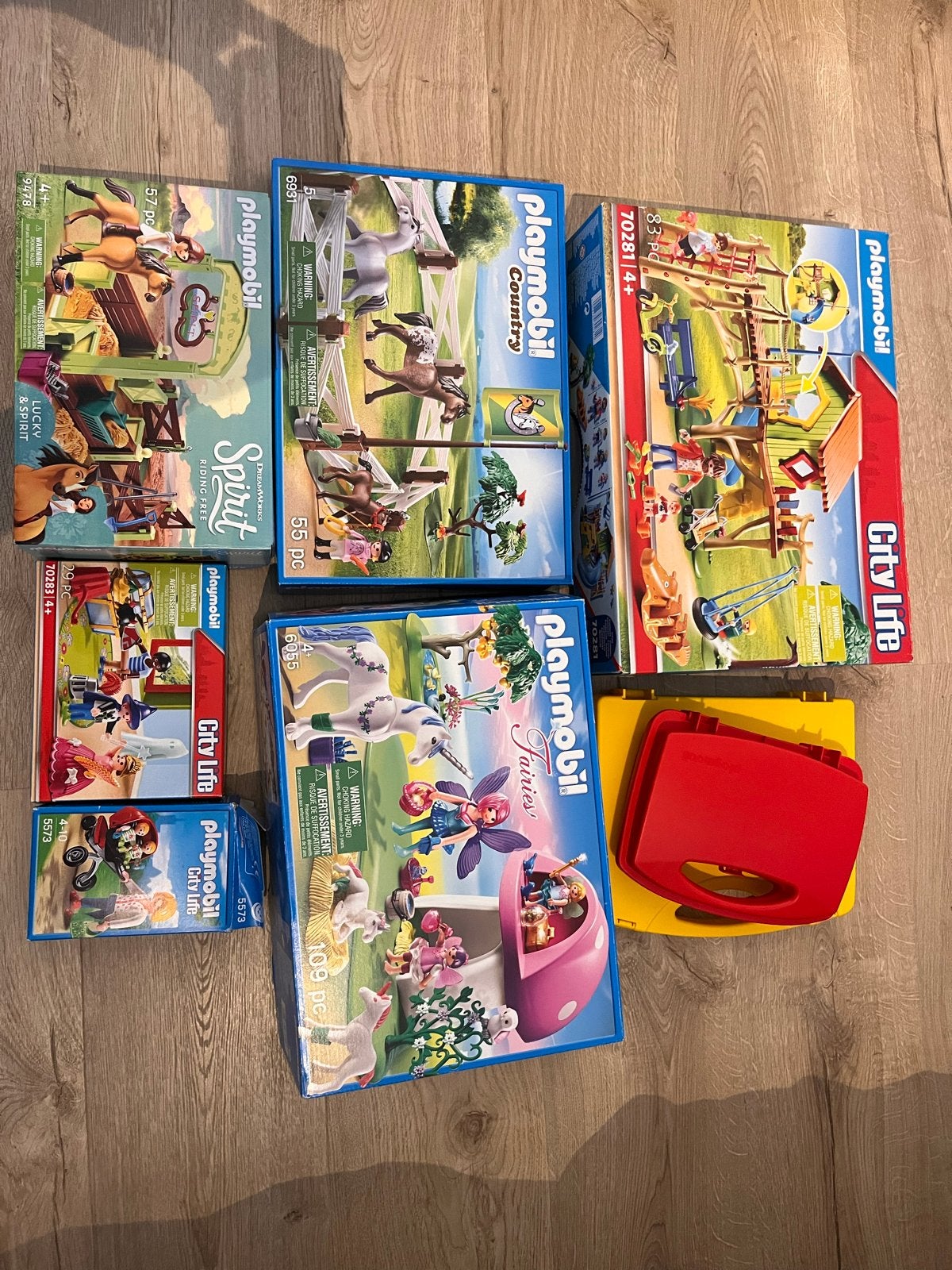 Grote Playmobil set: City Life, Country, Fairies, Spirit, Ophalen, Gebruikt, Complete set, Overige typen