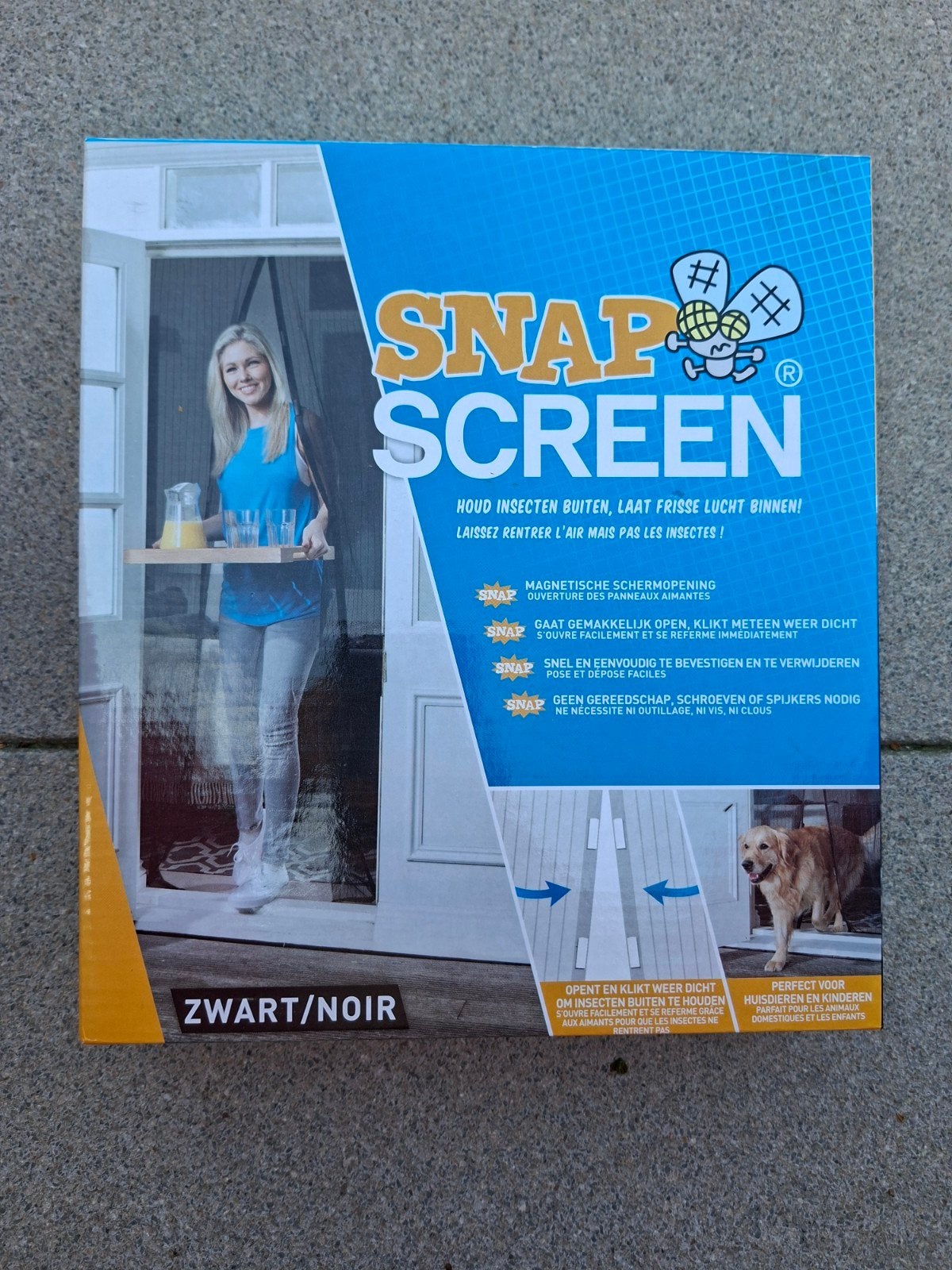 Snap screen horgaas voor 1 deur met 18 magneten als sluiting, Ophalen of Verzenden, 200 cm of meer