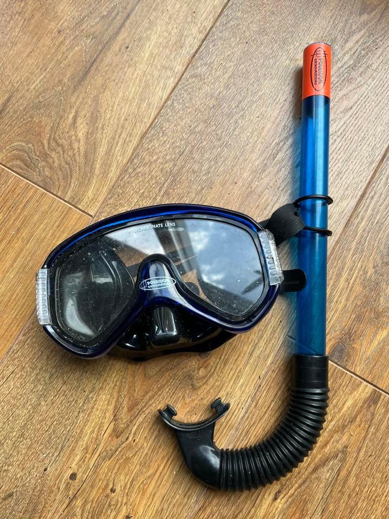 Zo goed als nieuw snorkel set, Watersport en Boten, Snorkelen, Ophalen of Verzenden, Zo goed als nieuw, Snorkelset