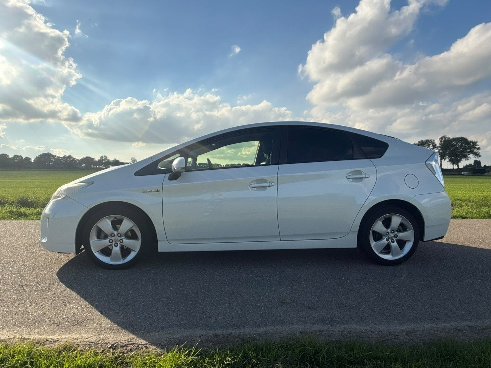 Toyota Prius 1.8 Full Hybrid Automaat | Camera | 170.000 KM, Auto's, Euro 5, 1340 kg, 4 cilinders, Wit