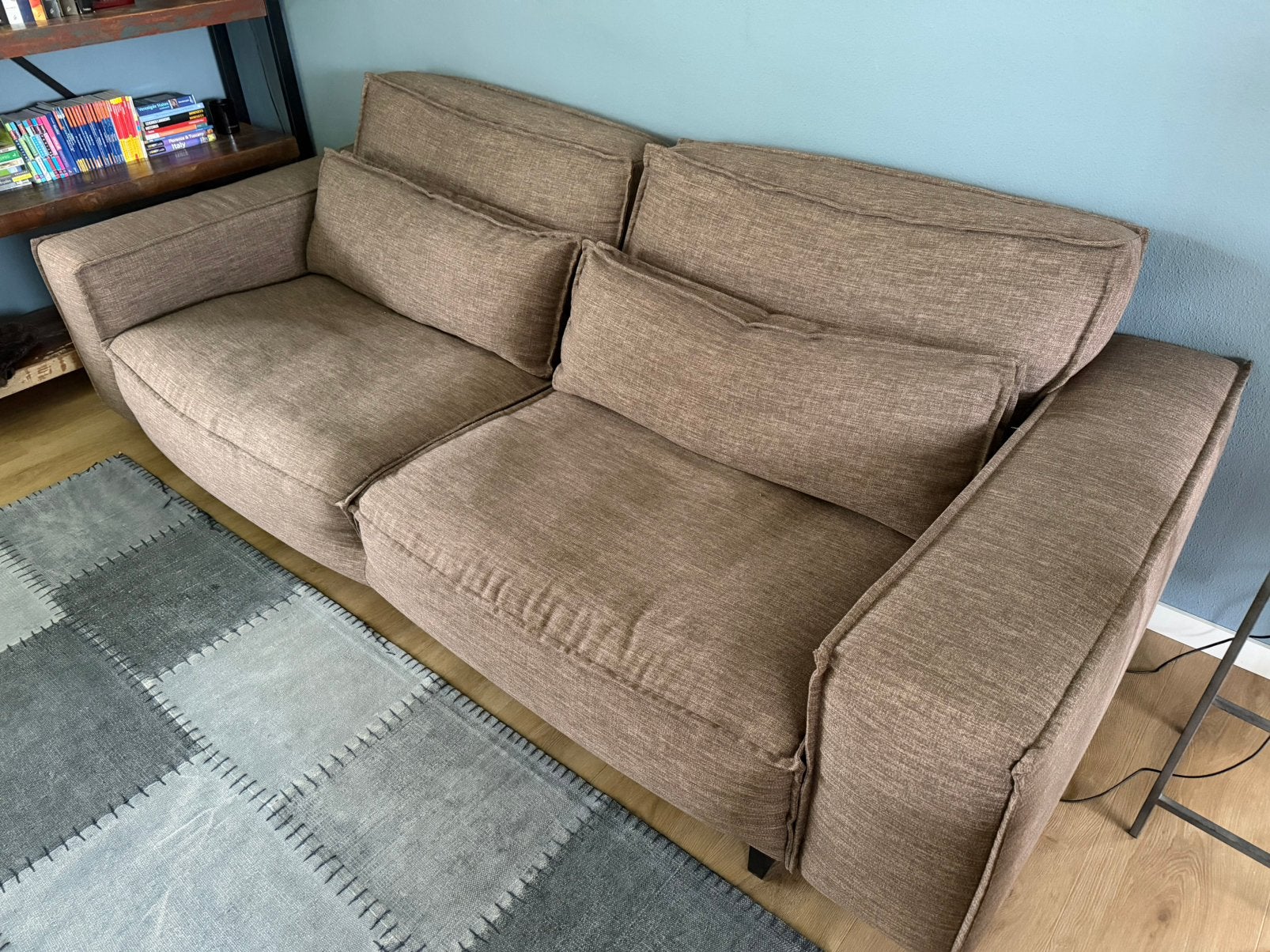 3 zitsbank, Ophalen, Gebruikt, 100 tot 125 cm, Driepersoons