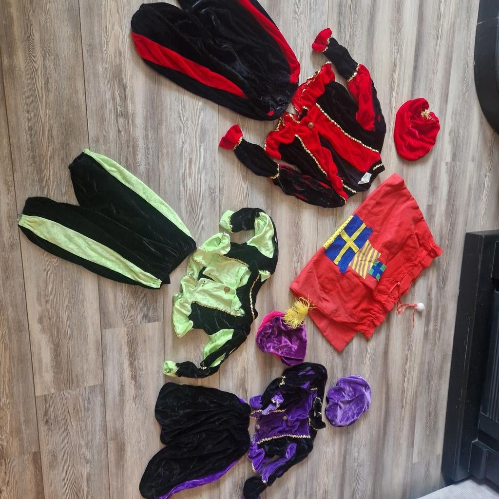 3 Velvet Zwarte Pieten Pakjes, Ophalen of Verzenden, Jongen of Meisje