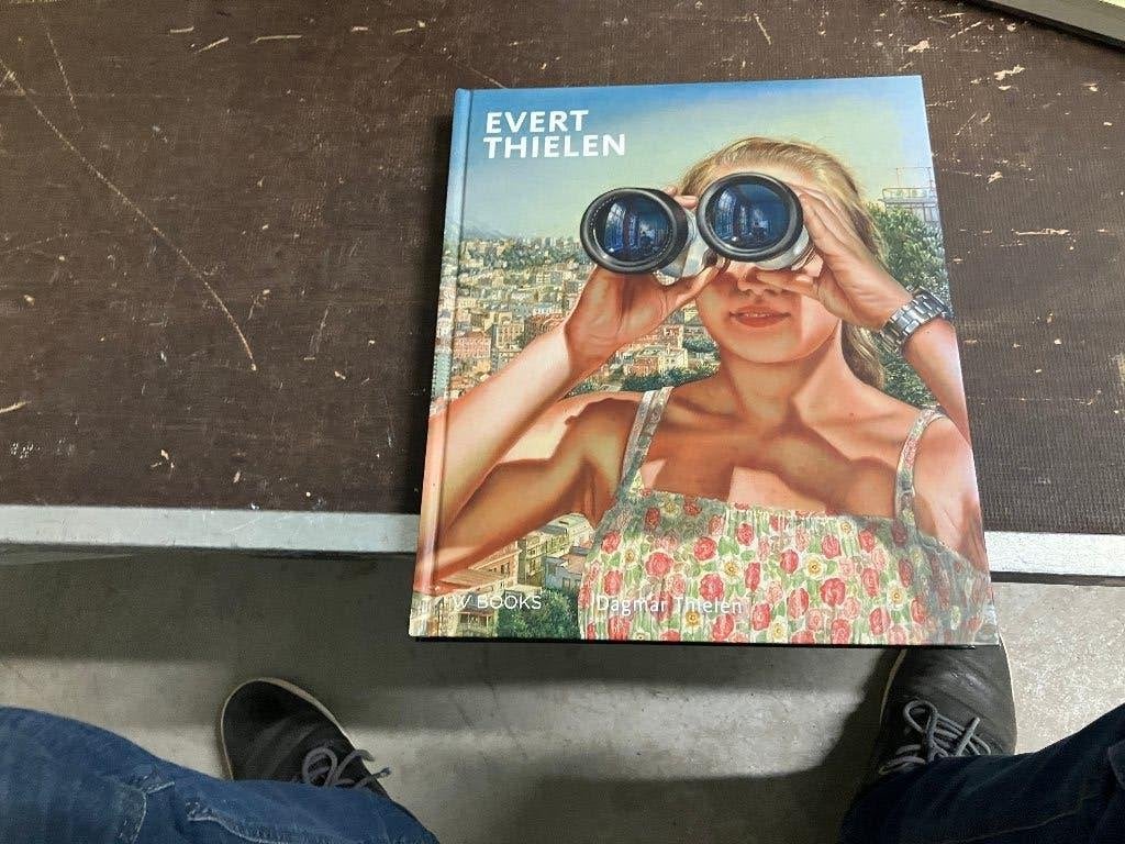 erotiek naakt vrouwen portret Evert Thielen, Evert Thielen, Ophalen of Verzenden, Zo goed als nieuw, Schilder- en Tekenkunst