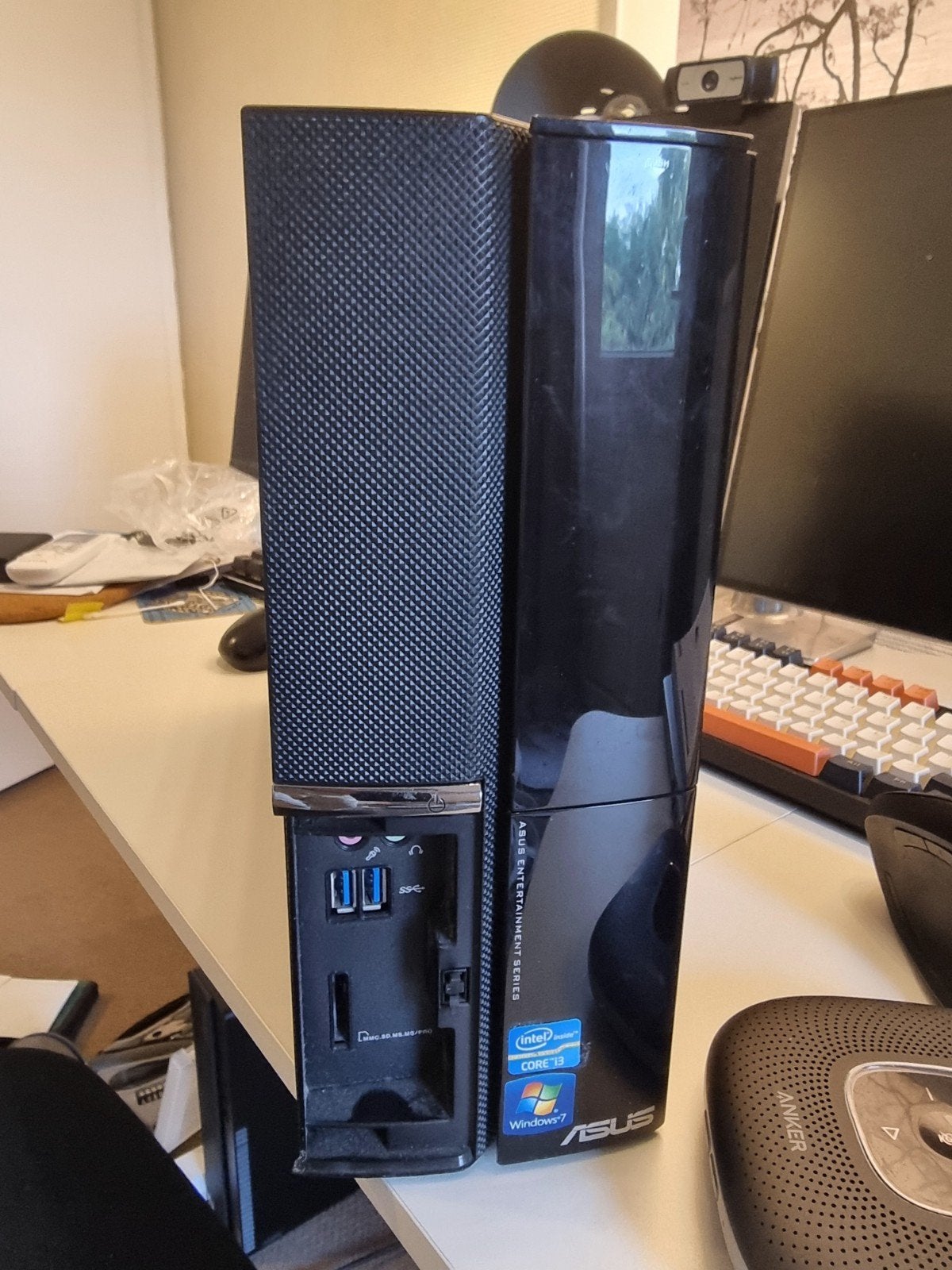 ASUS Desktop PC - Intel i3-2120, 8GB RAM, SSD+HDD, Gebruikt, 8 GB, ASUS, Ophalen of Verzenden