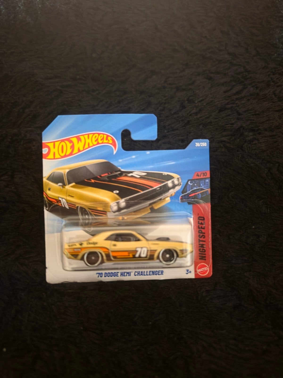 Hot Wheels '70 Dodge Hemi Challenger - Nightspeed, Ophalen of Verzenden, Nieuw, Auto, Overige merken
