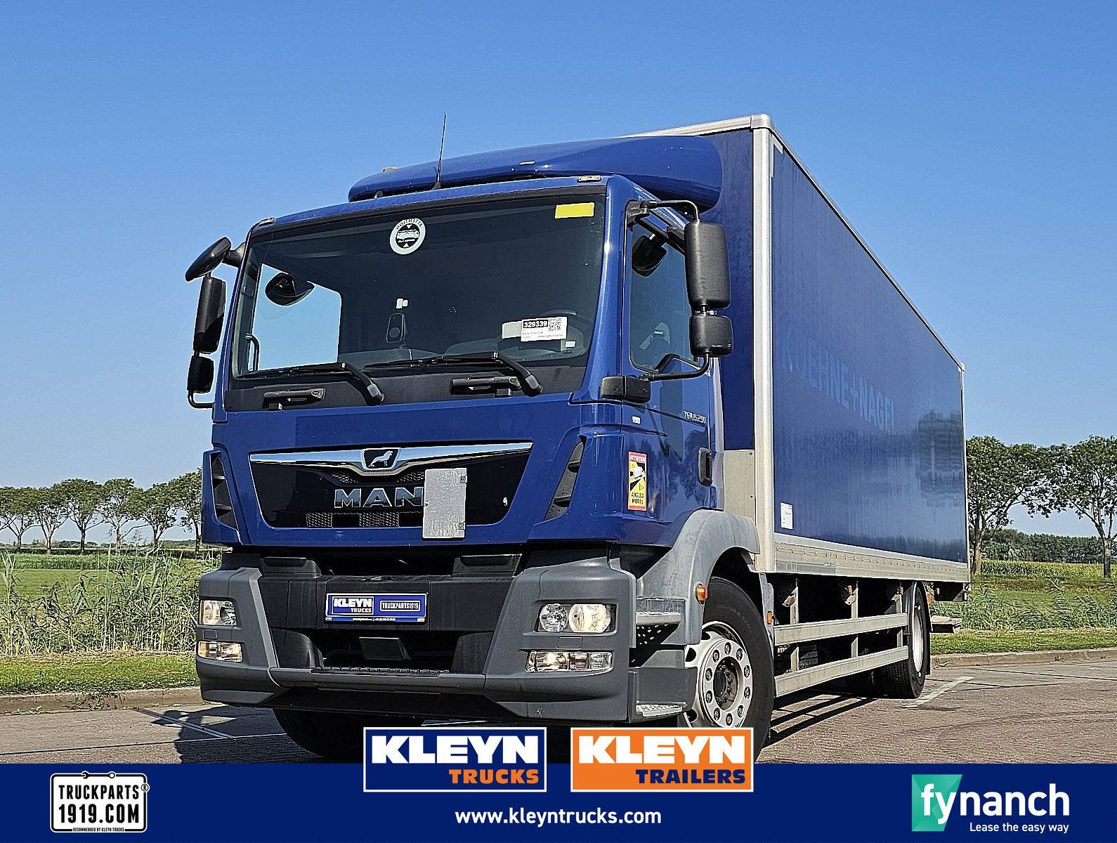 M.A.N. 15.250 TGM, Auto's, Automaat, Euro 6, Blauw, MAN
