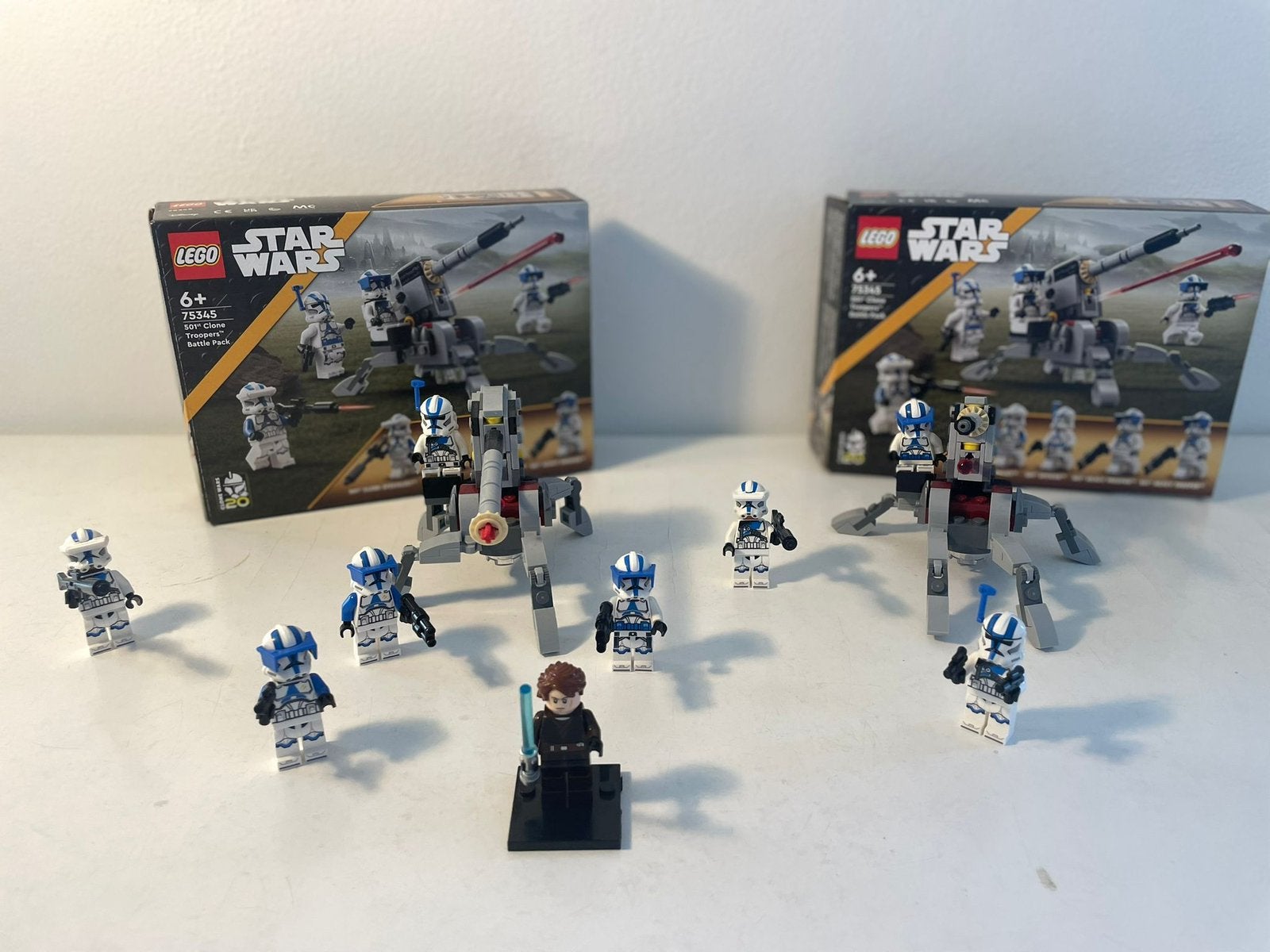 501st battle pack dubble + anakin skywalker figuur, Kinderen en Baby's, Inclusief minifiguren, Star Wars, Lego, Ophalen of Verzenden