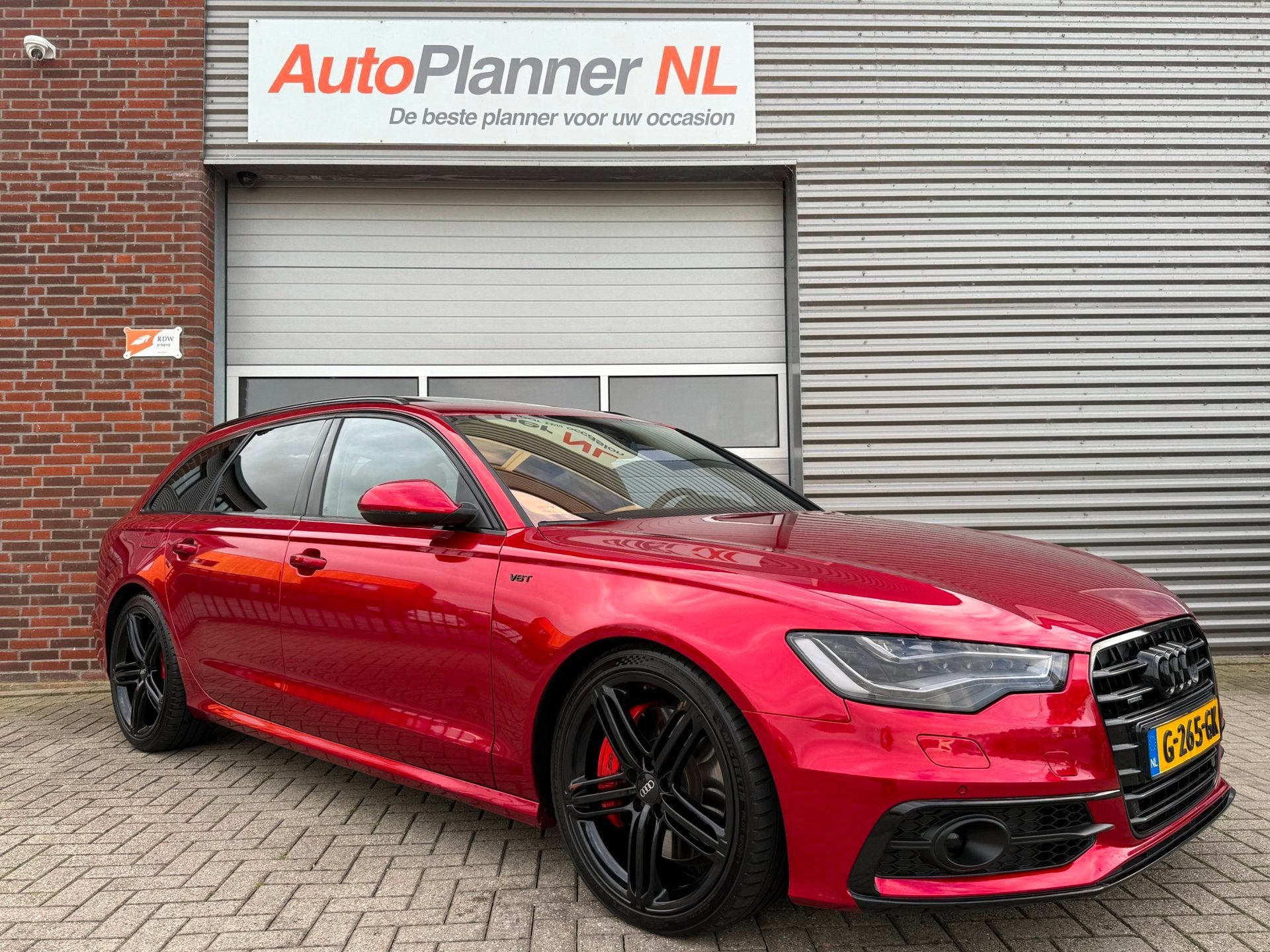 Audi A6 Avant 3.0 TDI BiT Quattro! S-line! Leder! Navi! Pano, Auto's, Automaat, Euro 5, Gebruikt, Zwart