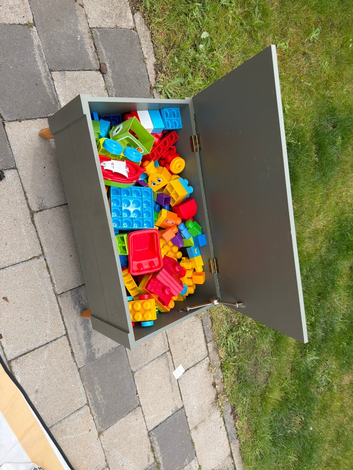 Mega bloks, Ophalen, Gebruikt