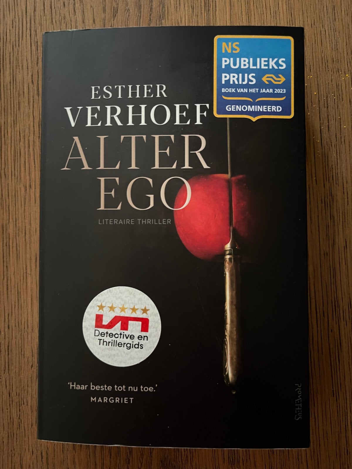 Esther Verhoef - Alter ego, Ophalen of Verzenden, Zo goed als nieuw, Nederland, Esther Verhoef