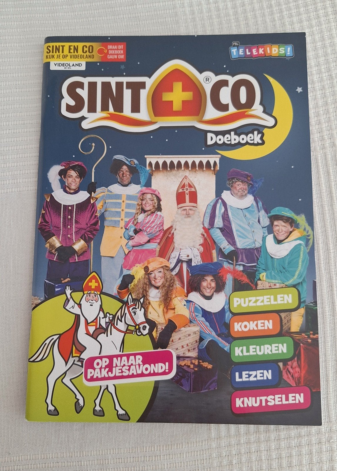 NIEUW! Rtl Telekids Sinterklaas doeboek, Ophalen of Verzenden, Nieuw