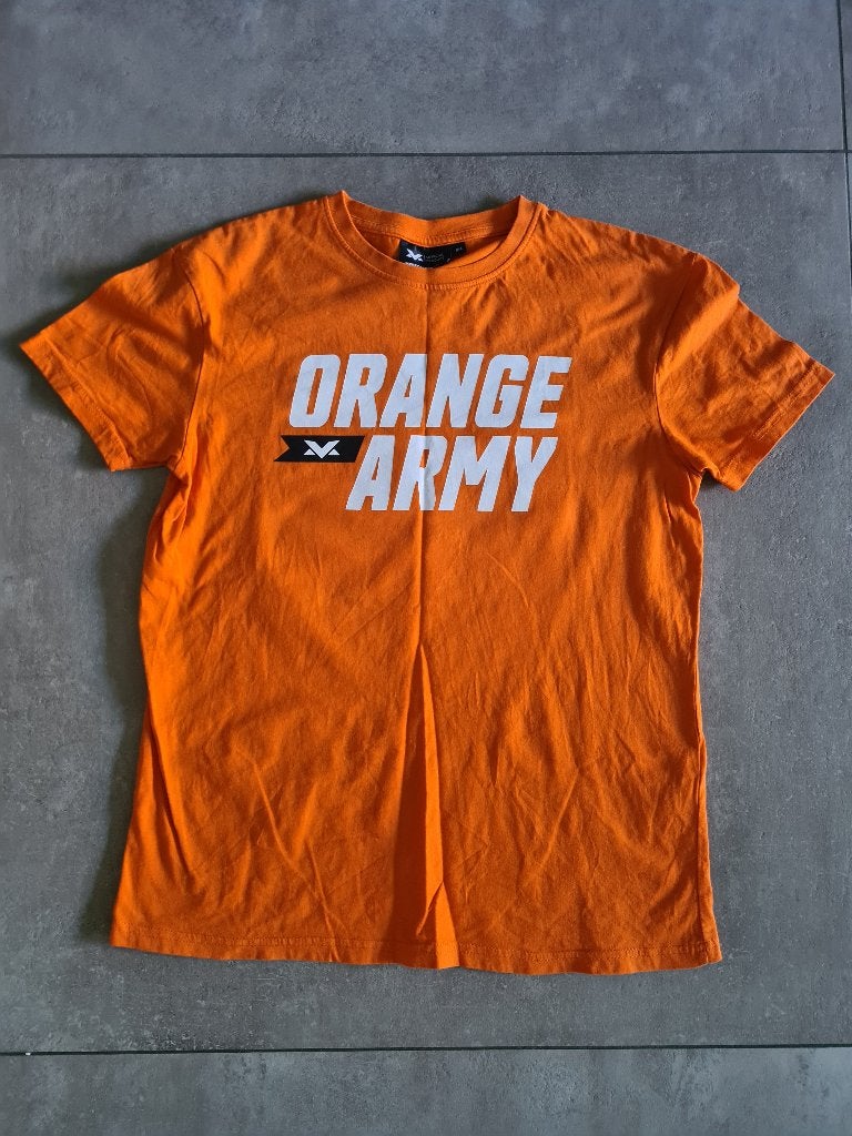 Max Verstappen T-shirt - Maat 164 - Orange Army, Verstappen.com, Jongen of Meisje, Ophalen of Verzenden, Zo goed als nieuw