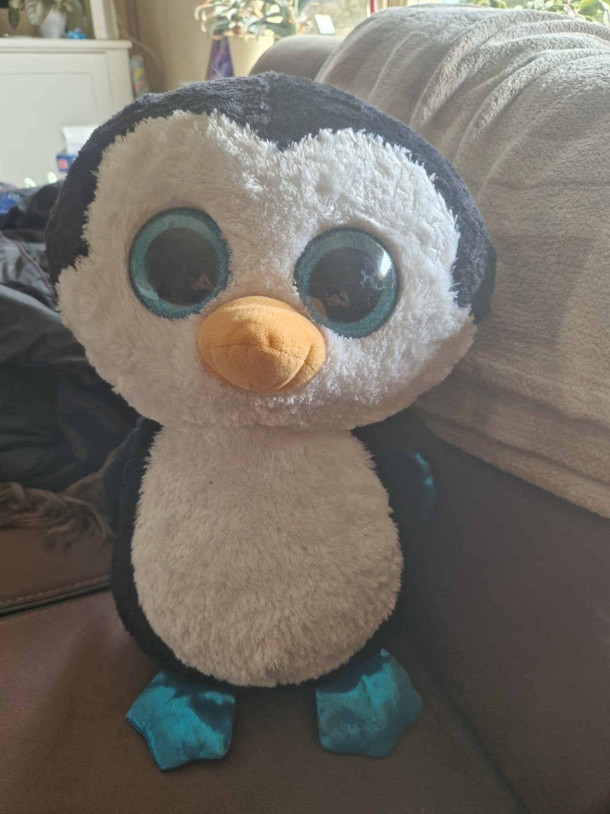 TY Beanie Boo Waddles Pinguïn knuffel. XL, Ophalen of Verzenden, Overige typen