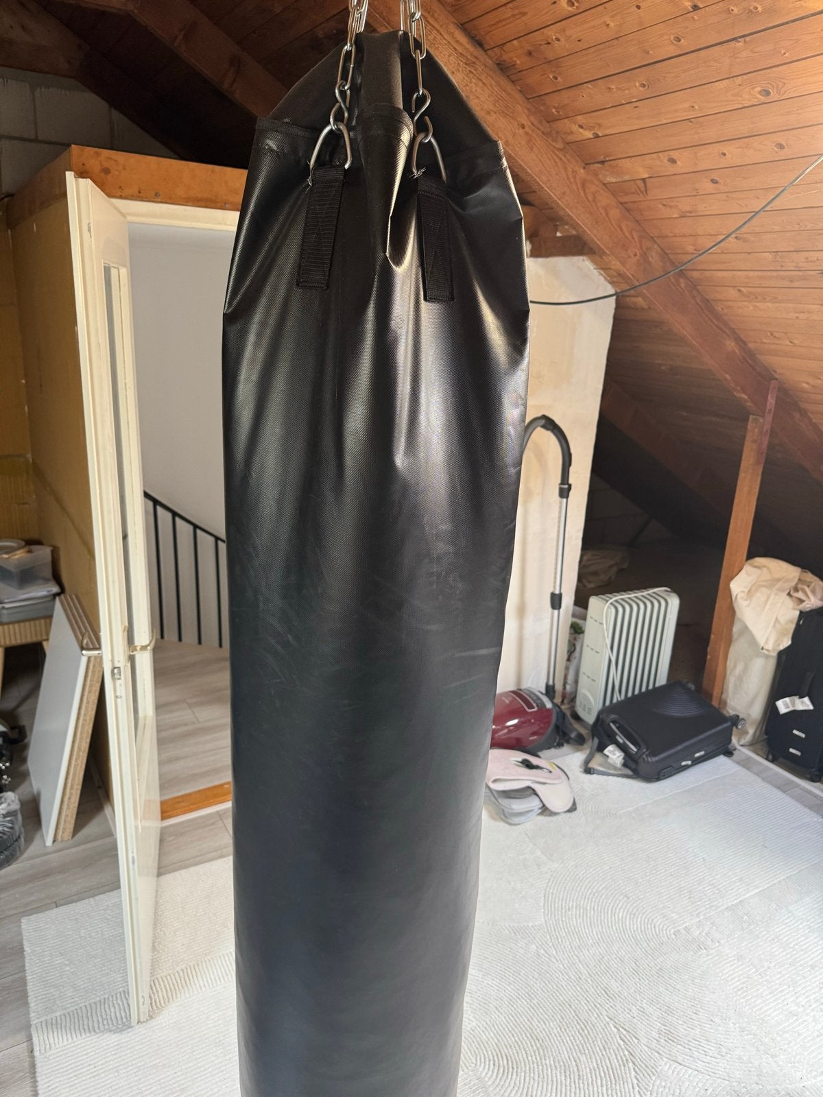 180cm 40kg Hanumat Sports-Holland Bokszak - Zwart, Sport en Fitness, Ophalen, Gebruikt, Bokszak