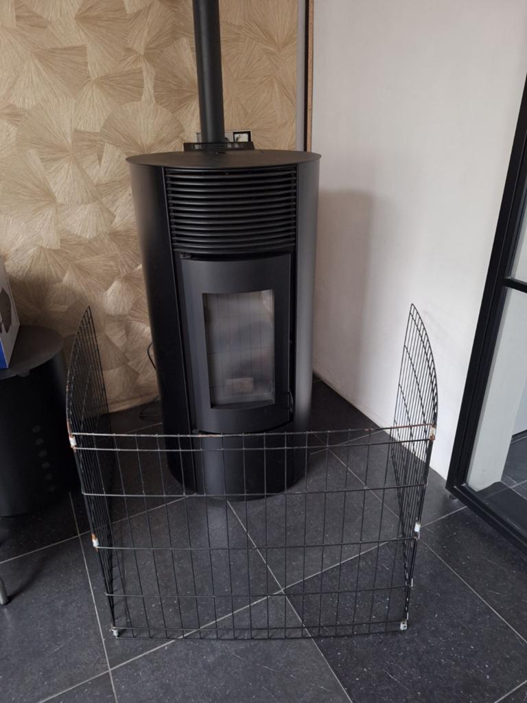 Kachel dieren hekje, Ophalen, Vrijstaande haard, Elektrische haard