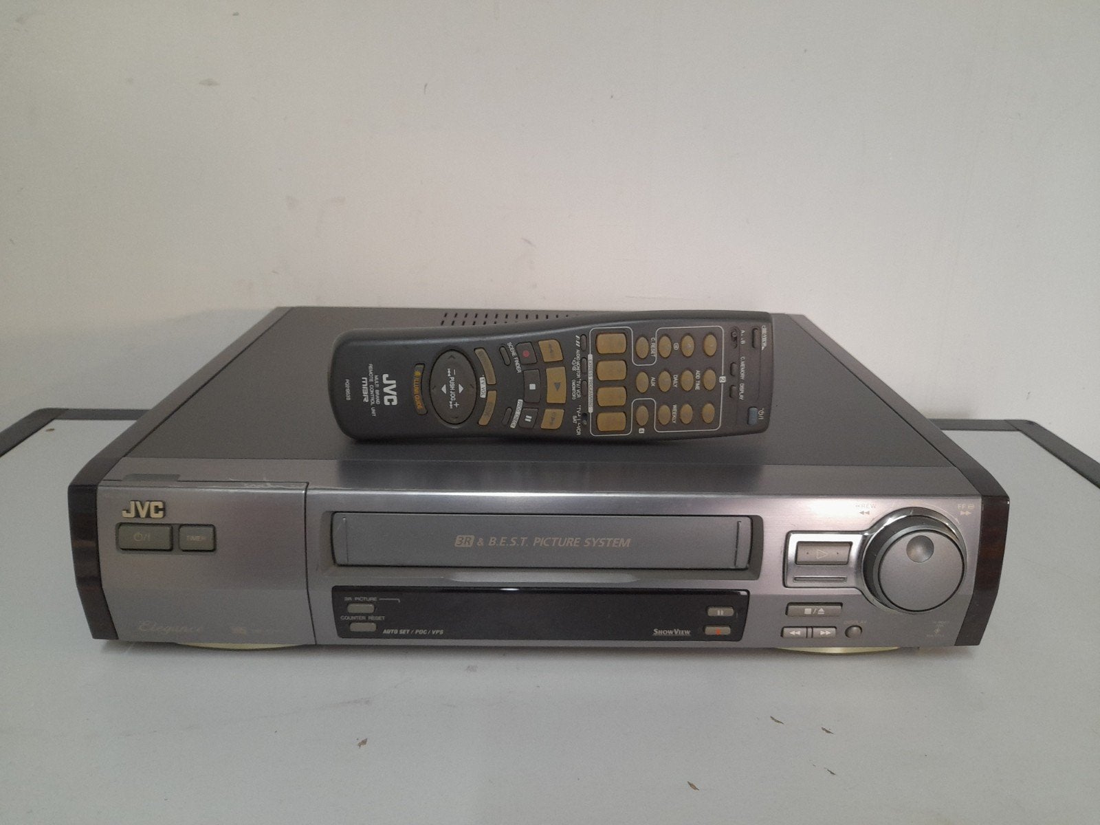 JVC videorecorder HR-E249, Audio, Tv en Foto, Videospelers, Ophalen of Verzenden, Gebruikt, VHS-speler of -recorder
