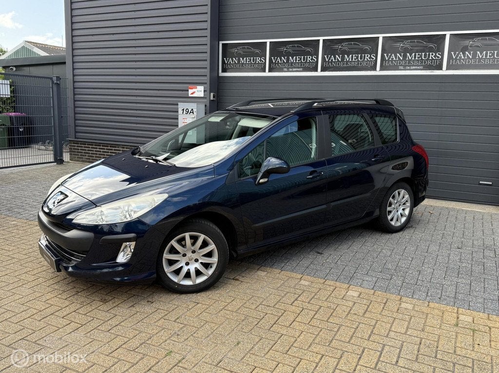 Peugeot 308 SW 1.6 VTi Blue Lease, Airco, trekhaak, navi, ap, Auto's, Voorwielaandrijving, Euro 5, Stof, Gebruikt