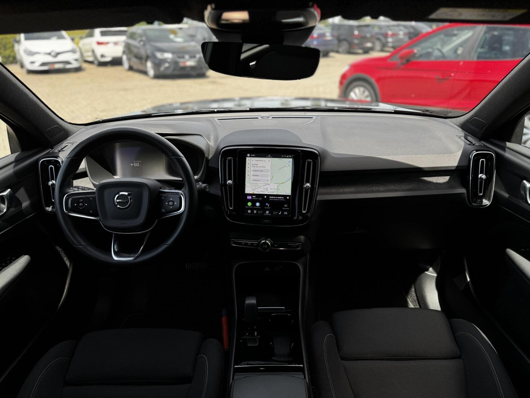 Volvo XC40 Recharge Plus 70 kWh|232PK|19"|ACC|CAM|Dodehoekde, Gebruikt, Zwart, Automatische klimaatregeling, 40 min