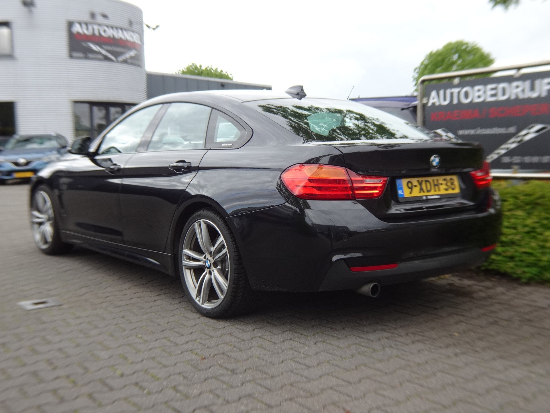 BMW 4 Serie Gran Coupé 420i Executive (bj 2014), Auto's, Gebruikt, Euro 6, 4 cilinders, Zwart