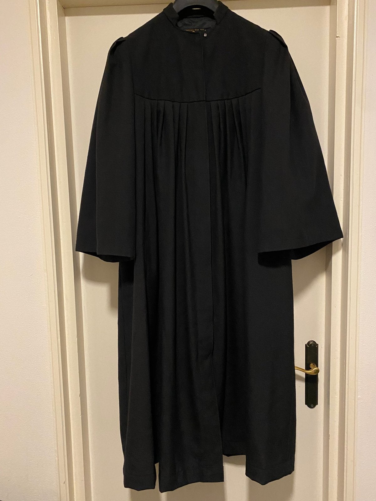 W.E.EGGERTS UNISEX ZWARTE BEROEPS TOGA (t/m) 42., Ophalen of Verzenden, Gedragen