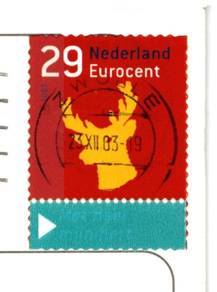 988481	Dalfsen	80+ Kasteel	Rechteren Ov	Gelopen met  zegel, Ophalen of Verzenden, 1980 tot heden, Gelopen, Overijssel