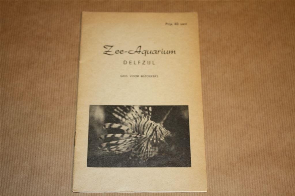Oud boekje - Zee-Aquarium Delfzijl - Ca 1965 !!, Boeken, Ophalen of Verzenden, Zo goed als nieuw