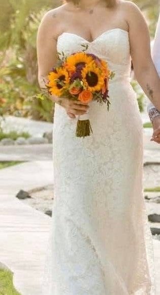 Pronovias Trouwjurk - Elegant en Tijdloos, Ophalen of Verzenden, Zo goed als nieuw, Wit, Trouwjurk