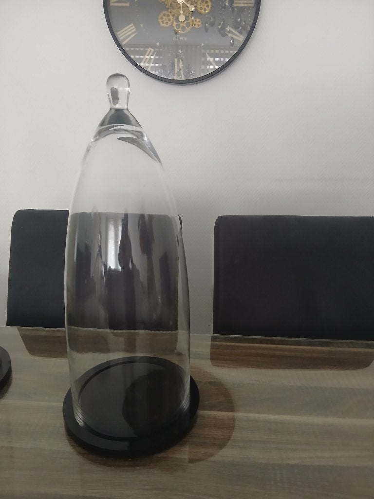 Glazen stolpen, Huis en Inrichting, Glas, Ophalen of Verzenden, Zo goed als nieuw
