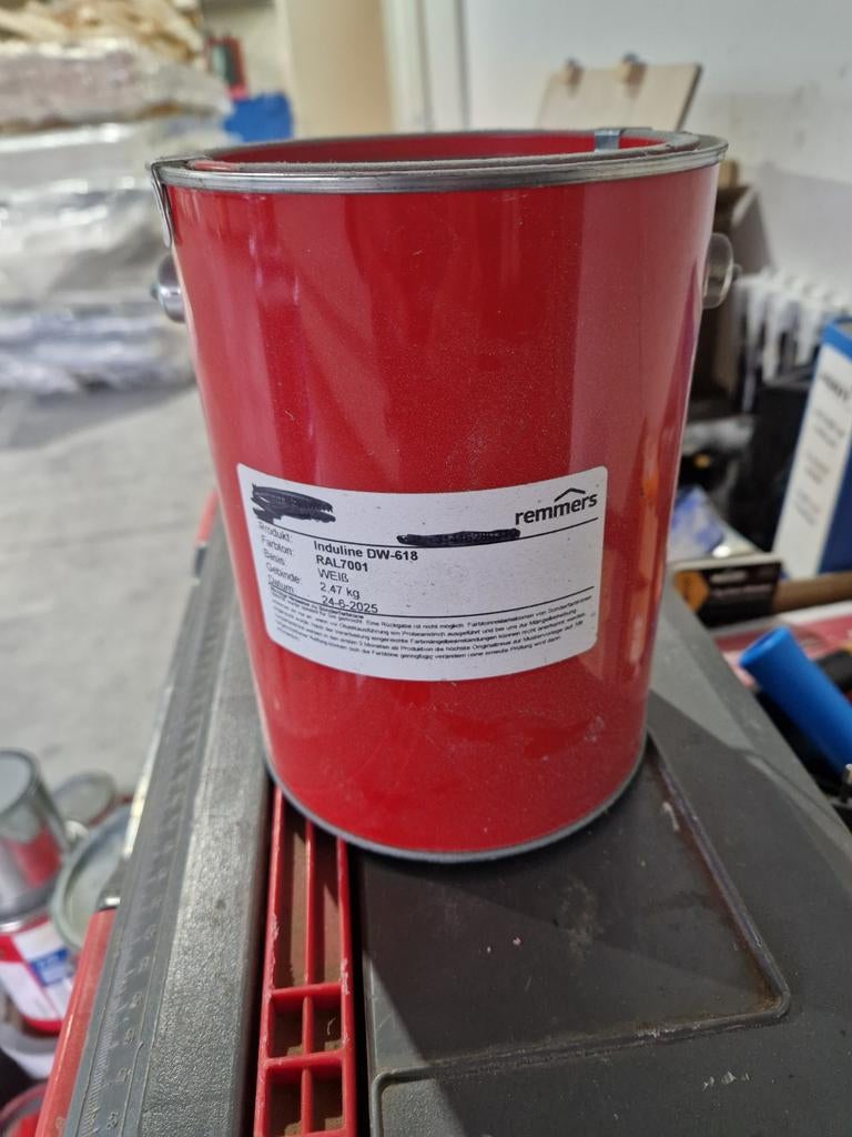 2.5 ltr dekkende houtverf van Remmers, Doe-het-zelf en Verbouw, Verf, Beits en Lak, Ophalen of Verzenden, Nieuw