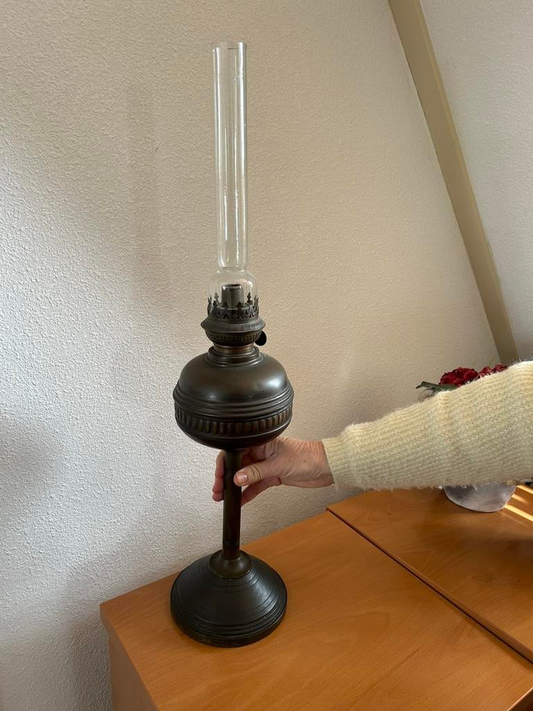 Olielamp, Ophalen