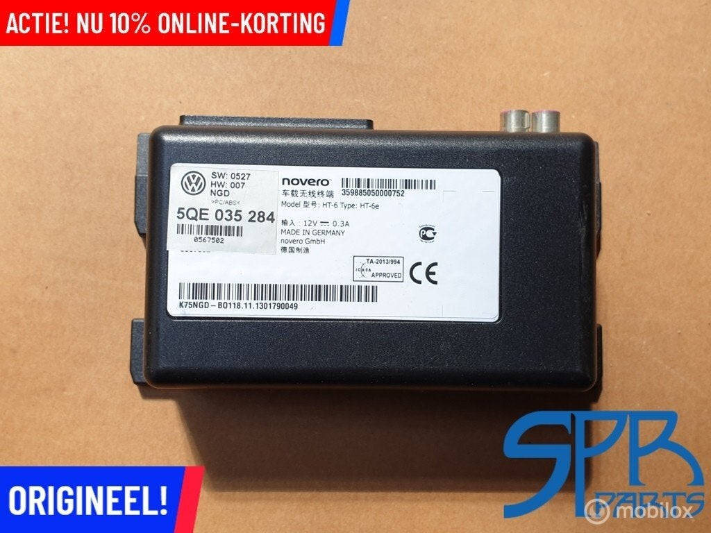 5QE035284 Online Diensten Module Golf 7 Passat B8 Audi A3 8V, Gebruikt, Volkswagen, Ophalen of Verzenden, Volkswagen