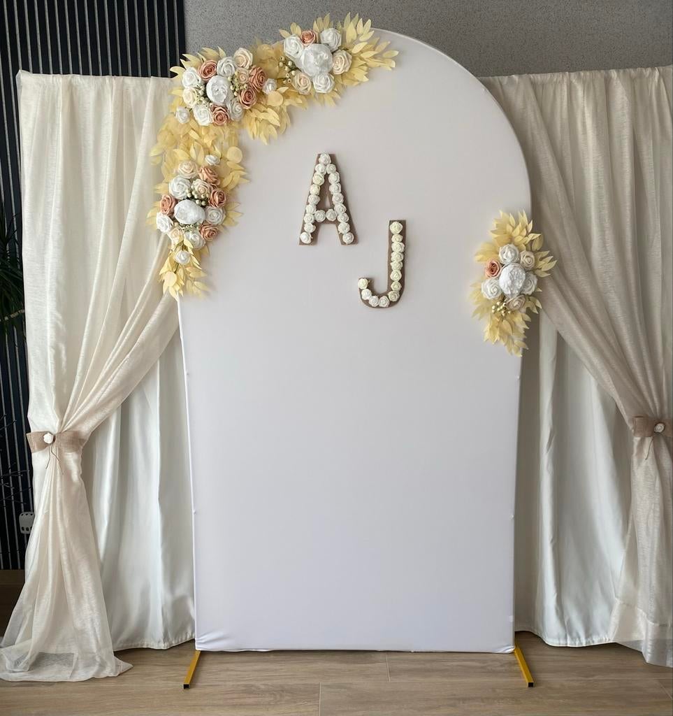 Feestboog Decoratie Achtergrond Verjaardag Bruiloft, Ophalen of Verzenden, Zo goed als nieuw, Versiering, Verjaardag