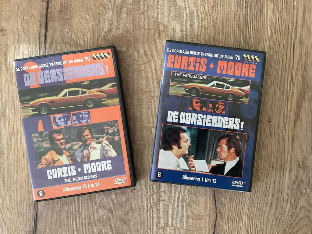 De Versierders! Curtis + Moore DVD boxset, Gebruikt, Verzenden, Boxset, Vanaf 6 jaar