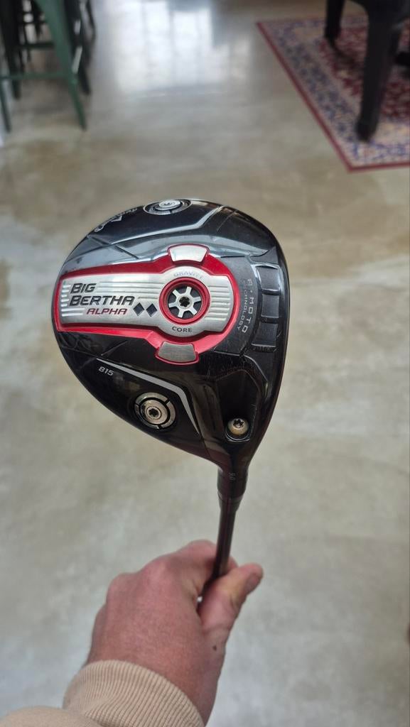 Callaway Big Bertha Alpha 815 Driver 9, Ophalen of Verzenden, Gebruikt, Club, Callaway