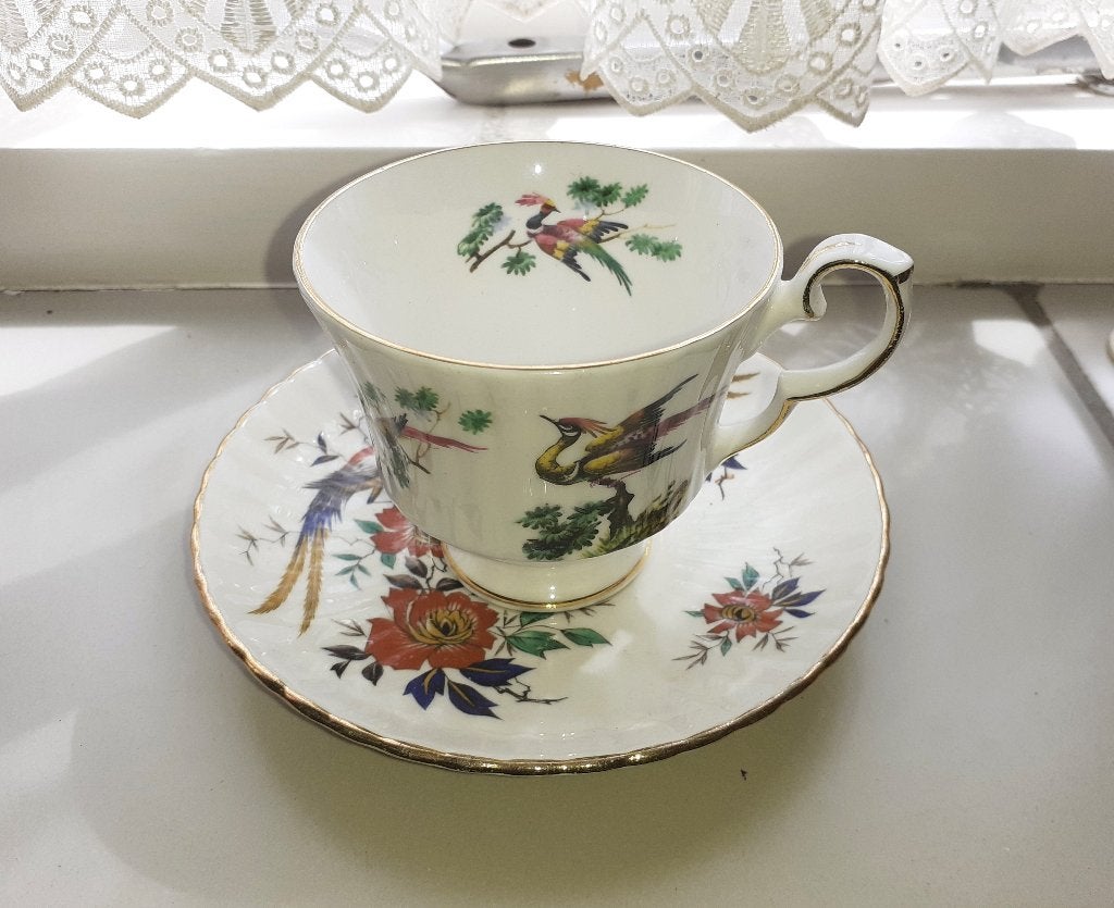 Kop en schotel Royal Windsor - engels servies, Ophalen of Verzenden