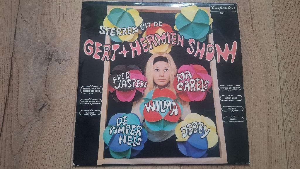 LP - Sterren Uit De Gert + Hermien Show, Gebruikt, Ophalen of Verzenden, Levenslied of Smartlap, Complilatie