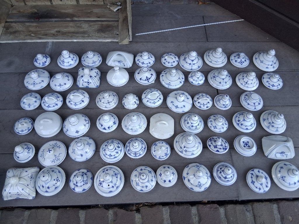 saks servies, heel veel keuze uit deksels...., Ophalen, Gebruikt, Porselein, Overige stijlen