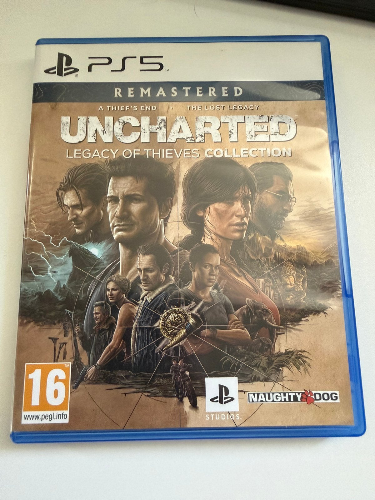 Uncharted Legacy of thieves collection PS5, Avontuur en Actie, Verzenden, 1 speler, Zo goed als nieuw