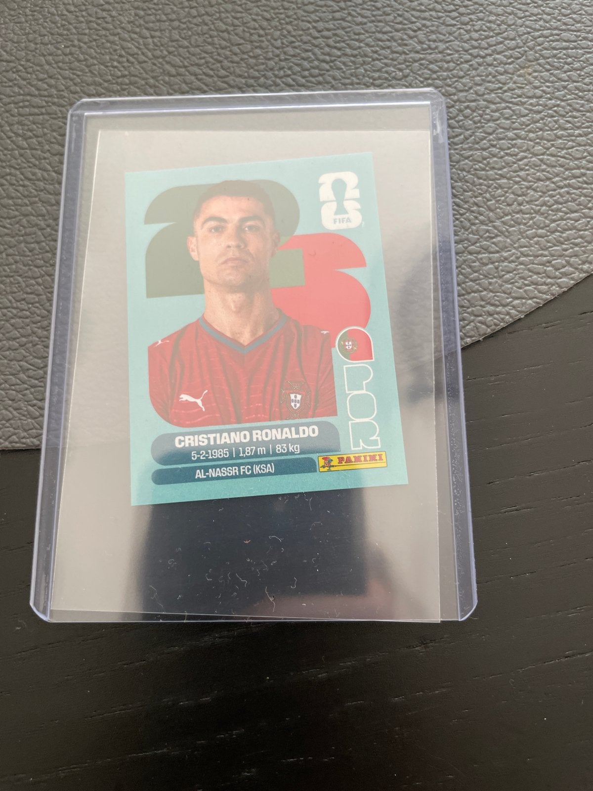 Cristiano Ronaldo Panini FIFA 23 Spelerskaart, Ophalen of Verzenden, Zo goed als nieuw, Buitenlandse clubs, Spelerskaart
