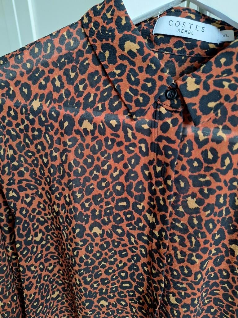 Blouse COSTES, Maat 38/40 (M), Oranje, Ophalen of Verzenden, Zo goed als nieuw