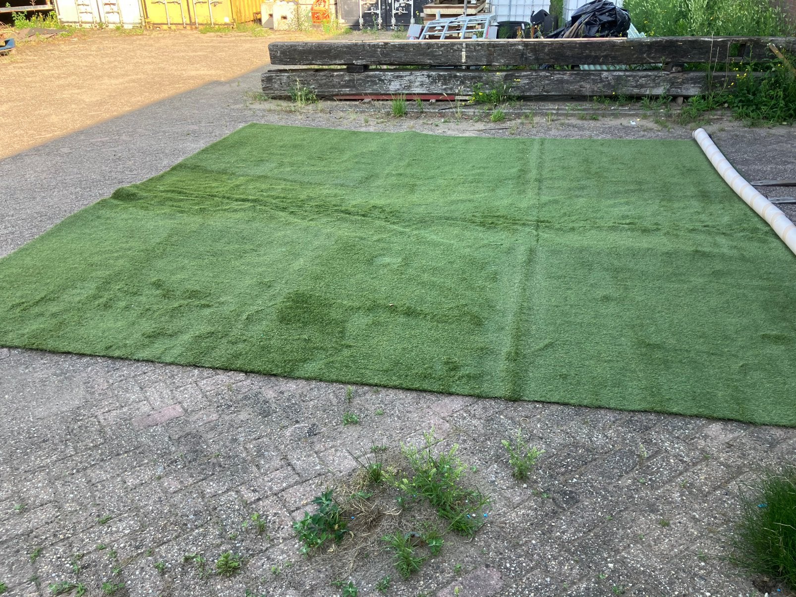 Kunstgras van beurs, Ophalen, Zo goed als nieuw, 20 m² of meer, Kunstgras