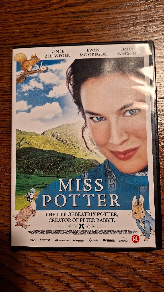 DVD miss Potter, Cd's en Dvd's, Vanaf 12 jaar, Ophalen of Verzenden, Zo goed als nieuw