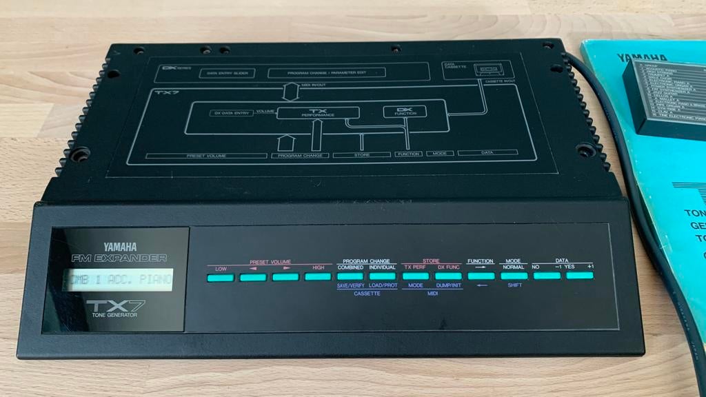 Yamaha TX7 FM synthesizer DX7 module 80’s - 1, Ophalen of Verzenden, Gebruikt, Yamaha