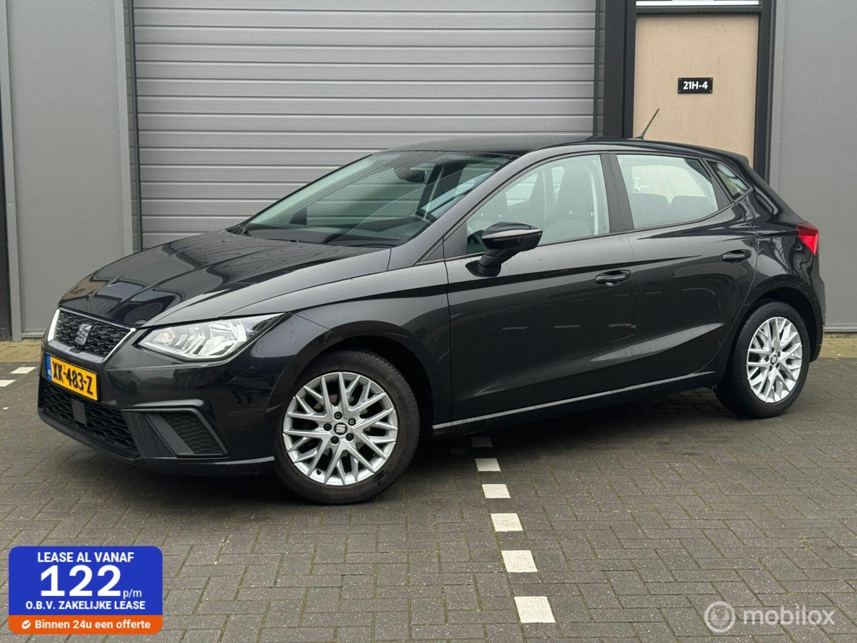 Seat Ibiza 1.0 TSI FR Bi /carplay/cruise/airco/groot scherm, Auto's, Seat, Stof, Euro 6, 95 pk, Bedrijf